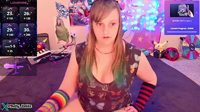 BabyZelda online show from 23, 2, 2025