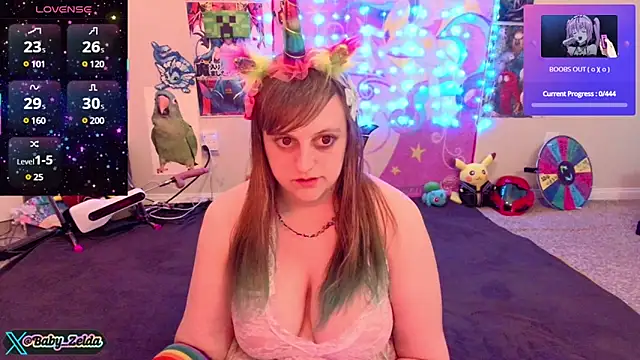 BabyZelda online show from 19, 2, 2025