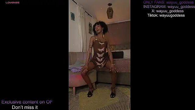 wayuu-goddess online show from 13, 3, 2026