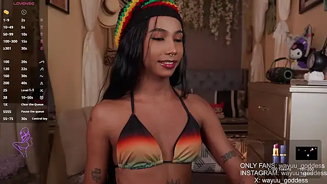 wayuu-goddess online show from 21, 9, 2025