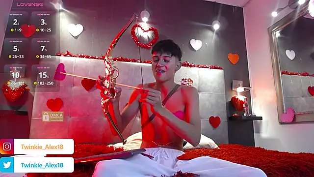 Twinkie-Alex18 online show from 14, 2, 2025