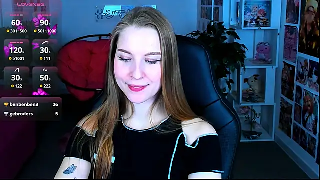 CuteMousee online show from 3, 2, 2025