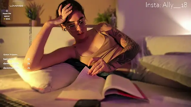 Ally addams online show from 26, 2, 2025