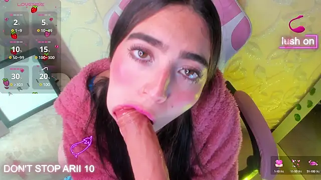 Arii vega  online show from 7, 3, 2025