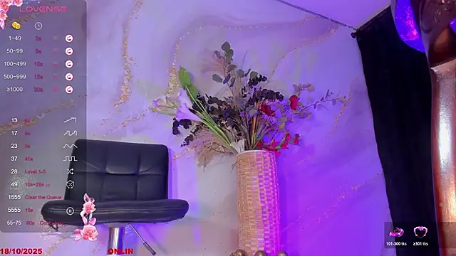 Karla-Ebony online show from 18, 10, 2025