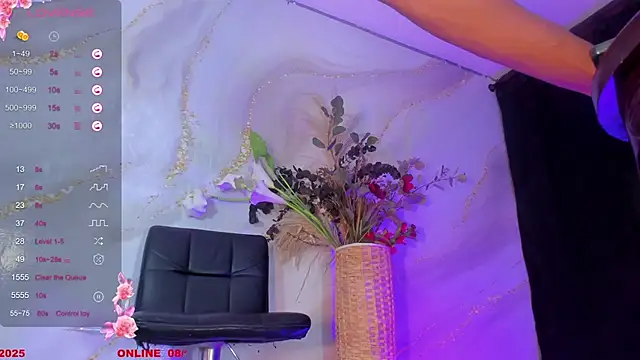 Karla-Ebony online show from 8, 10, 2025