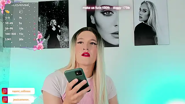 Snapshot of JESSI_NAOMI chatting on 8, 1, 2025 JESSI NAOMI online show from 8, 1, 2025