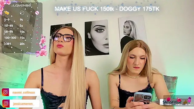 Snapshot of JESSI_NAOMI chatting on 1, 2, 2025 JESSI NAOMI online show from 1, 2, 2025