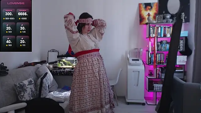SexyWitch 666 online show from 2, 6, 2026