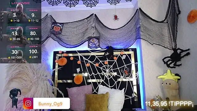 Bunny O online show from 28, 10, 2025