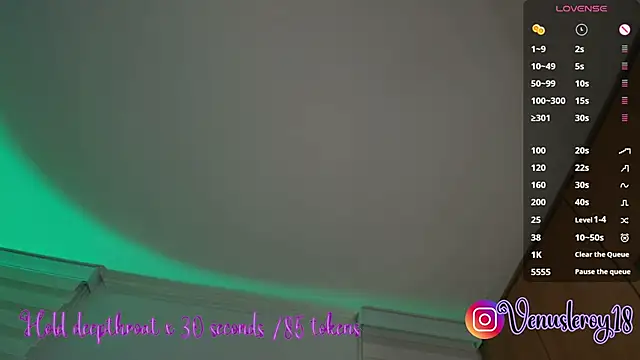 venusleroy  online show from 10, 9, 2025