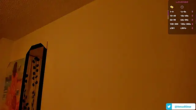 Snapshot of Venus_R0se chatting on 9, 10, 2025 Venus R0se online show from 9, 10, 2025