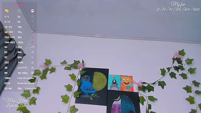 Mxss Honey online show from 22, 10, 2025