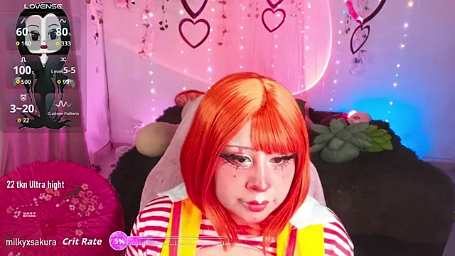 MilkyXSakura online show from 28, 3, 2026