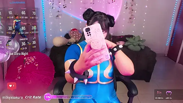 MilkyXSakura online show from 9, 10, 2025