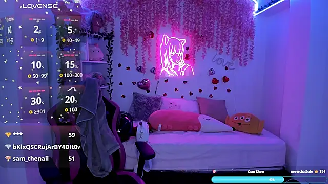 cat kitty18  online show from 1, 3, 2025