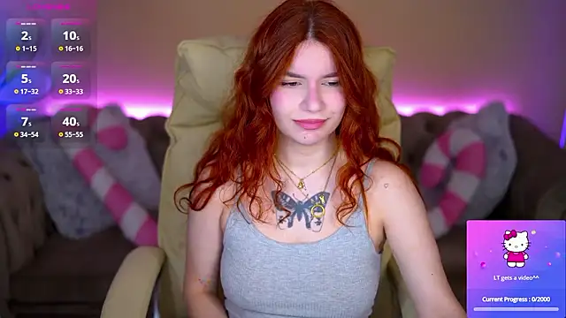 Snapshot of RedShinee chatting on 3, 2, 2026 RedShinee online show from 3, 2, 2026