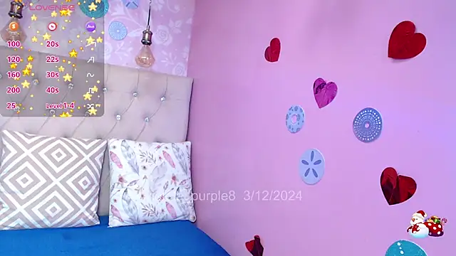 violeta purple8 online show from 3, 12, 2024