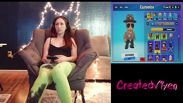 CreatedVixen online show from 20, 10, 2025