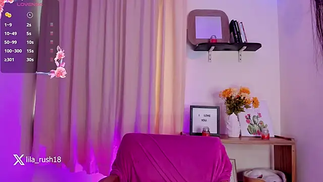 lila rush online show from 25, 10, 2025