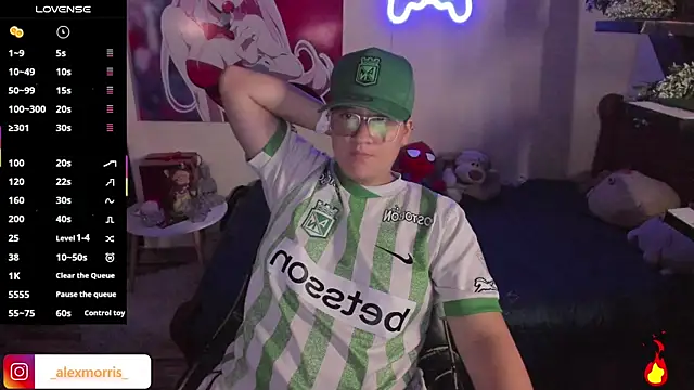  AlexMorris online show from 26, 9, 2025