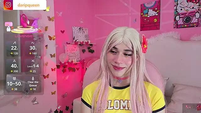 DaripQueen online show from 12, 2, 2026