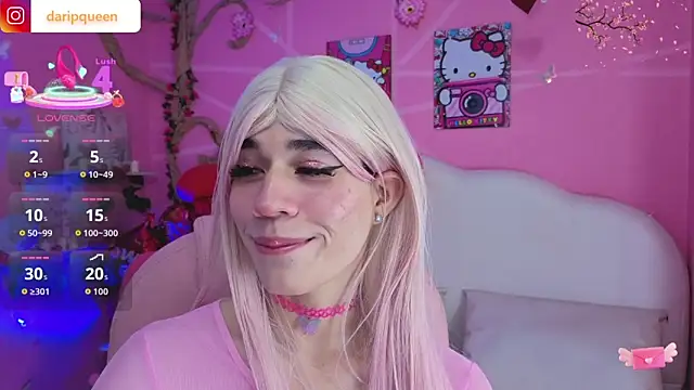 DaripQueen online show from 4, 3, 2026