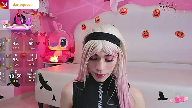 DaripQueen online show from 7, 10, 2025