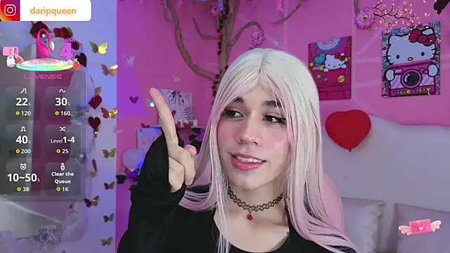 DaripQueen online show from 6, 3, 2026