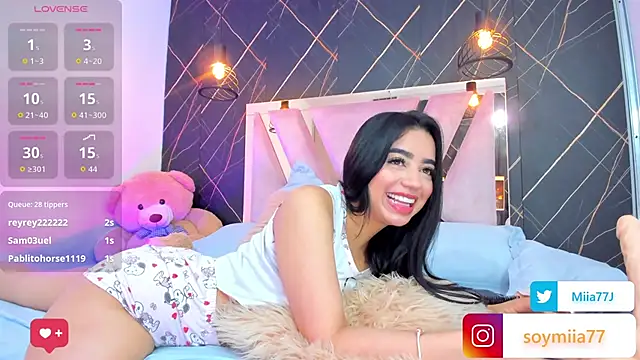 Miia77  online show from 2, 3, 2026