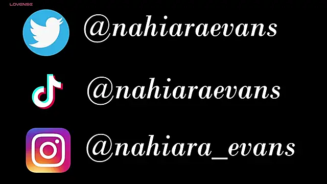 NahiaraEvans  online show from 15, 11, 2025