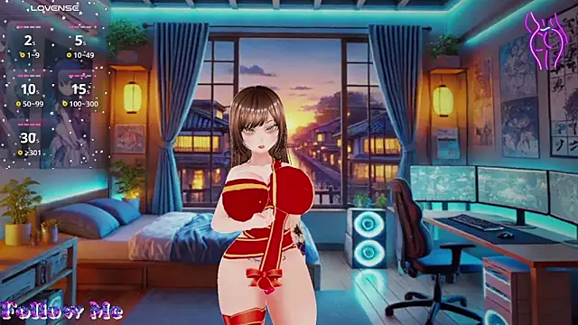 Hanaedamngirl online show from 1, 10, 2025