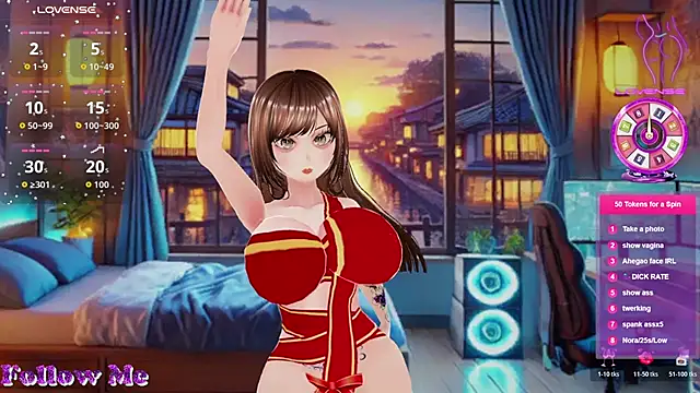 Hanaedamngirl online show from 22, 12, 2025