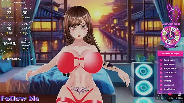 Hanaedamngirl online show from 21, 12, 2025