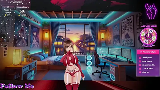 Hanaedamngirl online show from 1, 12, 2025