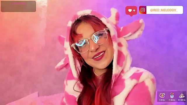 RedMeloddy online show from 3, 3, 2026