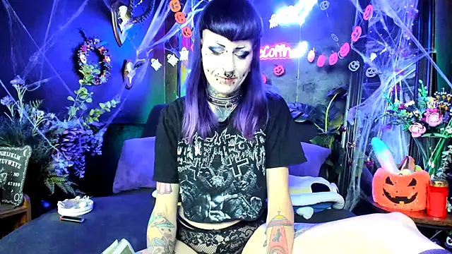 Purple Coffin666 online show from 8, 11, 2025