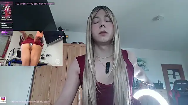 See my Boobs  online show from 3, 4, 2026