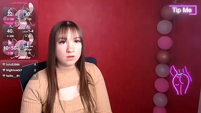 Snapshot of Evelina_GG chatting on 14, 3, 2025 Evelina GG online show from 14, 3, 2025