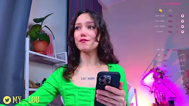 Snapshot of MyLou_ chatting on 9, 11, 2025 MyLou online show from 9, 11, 2025