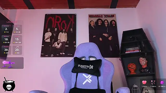 Melanie Nyx online show from 1, 3, 2025