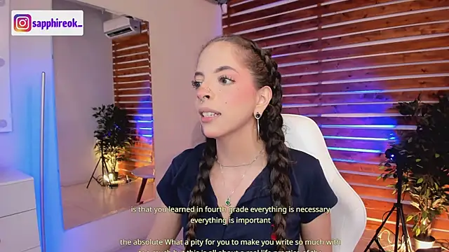 Sapphire Venuss online show from 4, 4, 2026