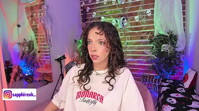 Sapphire Venuss online show from 11, 10, 2025