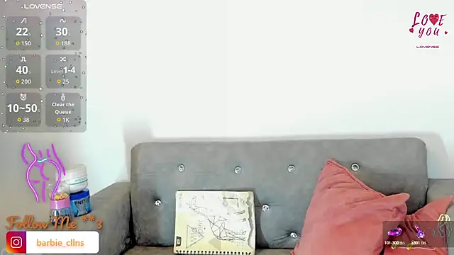 BarbieHotLaura online show from 12, 9, 2025