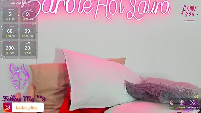 BarbieHotLaura online show from 25, 9, 2025