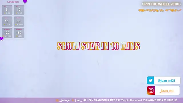 juanmiss online show from 21, 12, 2025