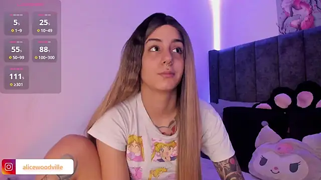 Alice woodville online show from 13, 2, 2025