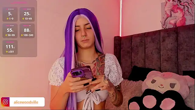 Alice woodville online show from 16, 2, 2025