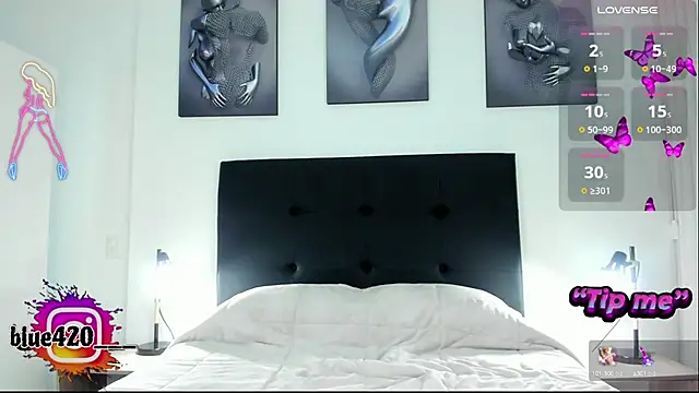 Skyler  blue4 online show from 11, 1, 2025