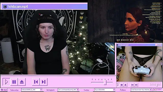 BrandiWRLD 999 online show from 12, 1, 2025